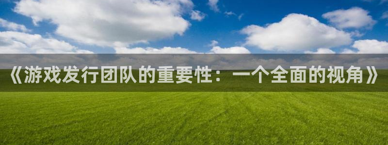 bg大游品牌策划团队介绍：《游戏发行团队的重要性：一个全面的视角》