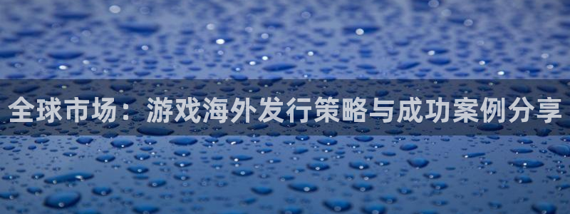 bg大游官网登录注册失败怎么办：全球市场：游戏海外发行策略与成功案例分享