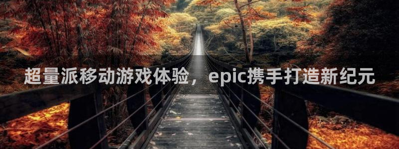 bg大游电子商务有限公司：超量派移动游戏体验，epic携手打造新纪元