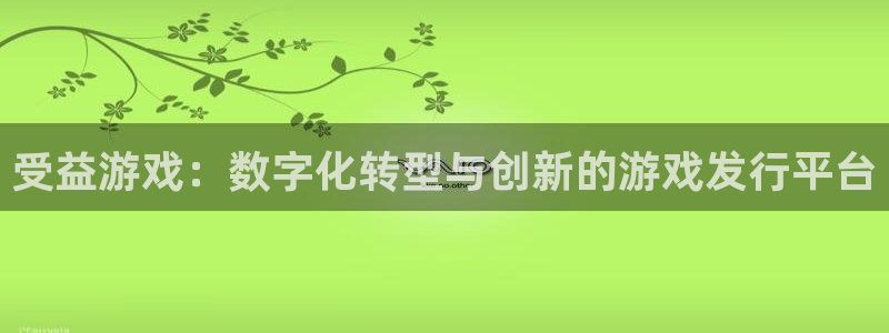 bg大游官网注册平台登录入口：受益游戏：数字化转型与创新的游戏发行平台